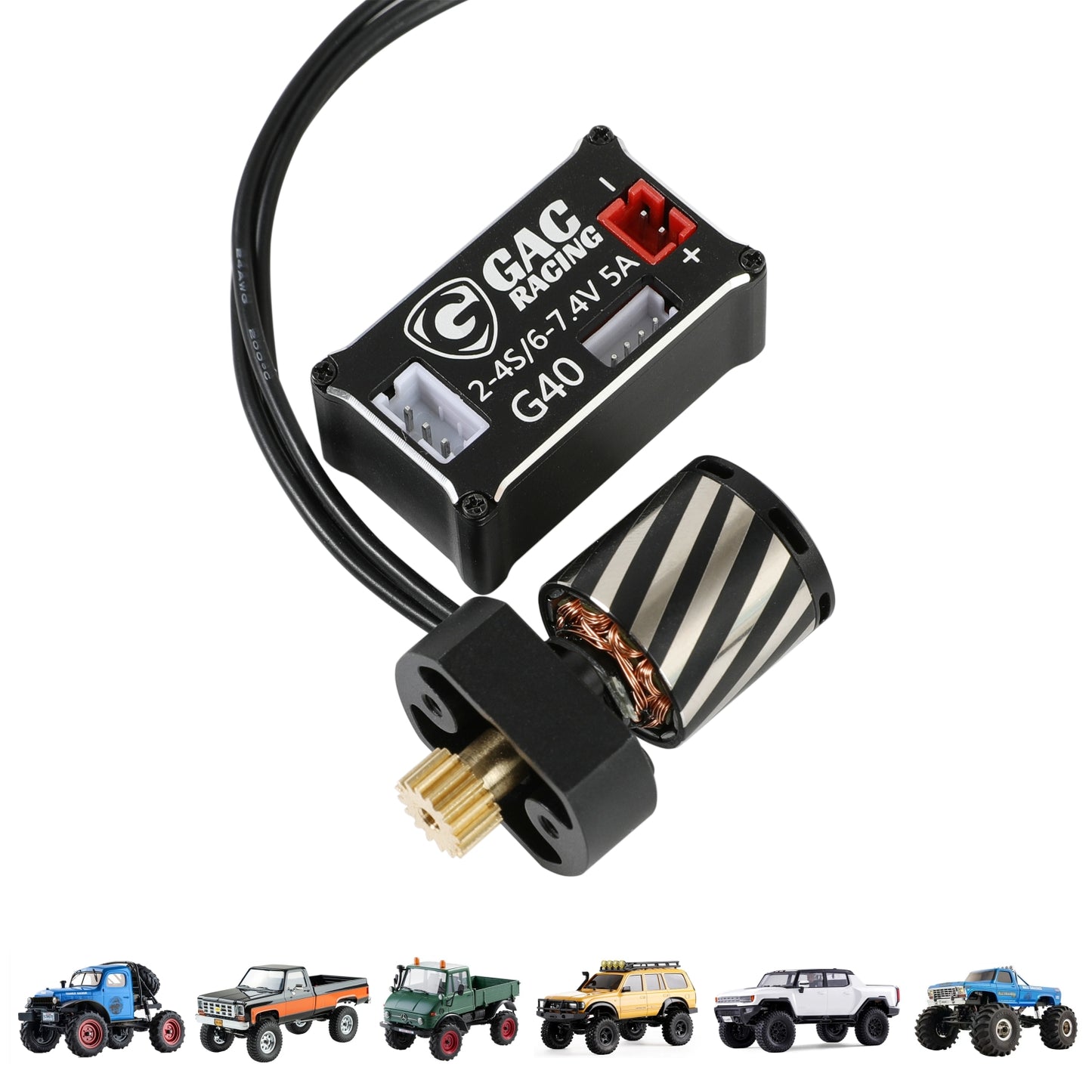GM1621 V2 and G40 Power System for FCX24 / 18