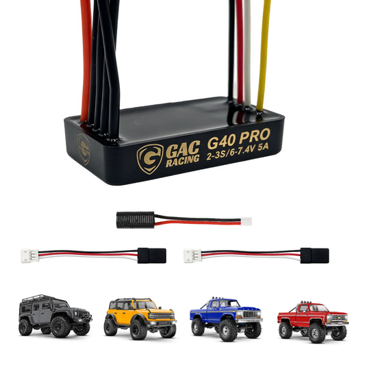 G40 PRO Brushless Nano ESC For TRX4M