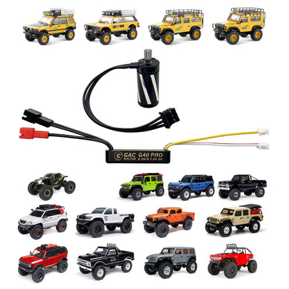 GM1223 and G40 PRO Power System for SCX30 SCX24 AX24 FCX24M