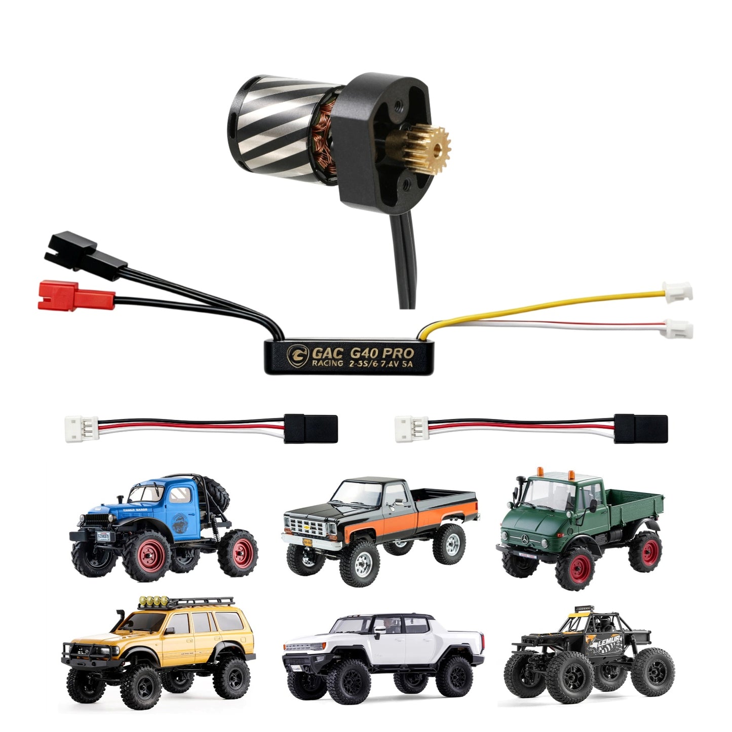 GM1621 V2 and G40 PRO Power System for FCX24/18