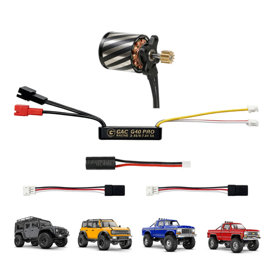 GM1621 V2 and G40 PRO Power System for TRX4M