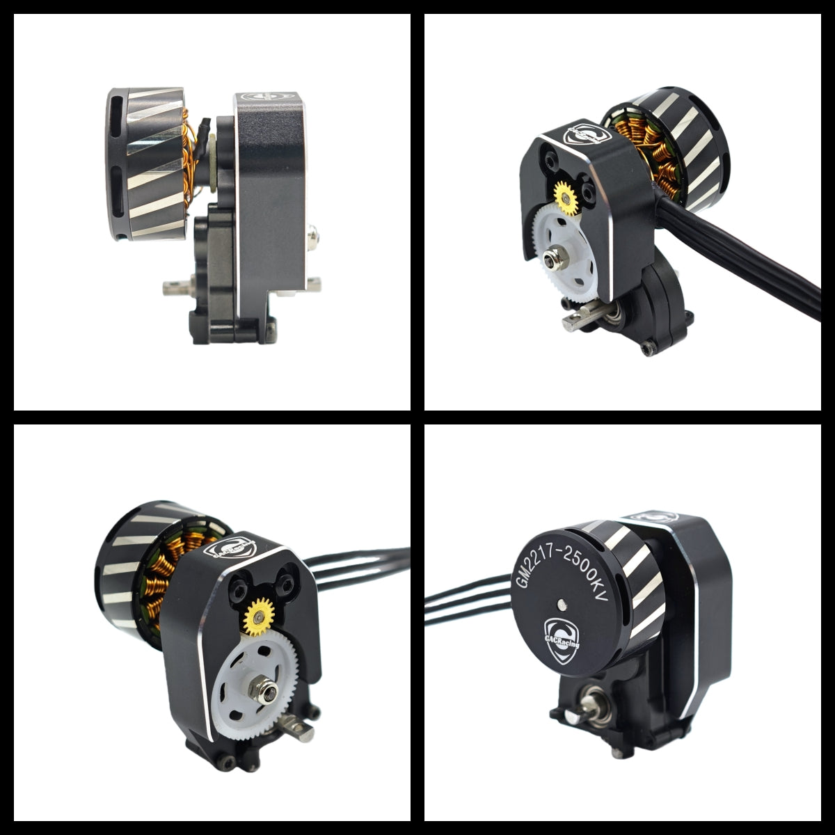 GM2217 and G40 Power System for SCX24 with Reverse motor mount