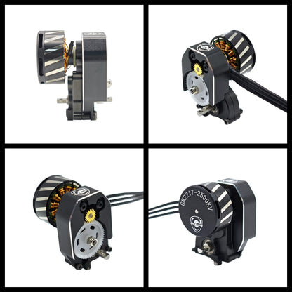 GM2217 and G40 Power System for SCX24 with Reverse motor mount