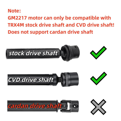 GM2217 and G40 Power System for TRX4M