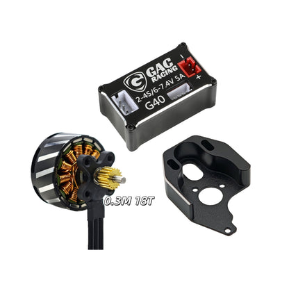 GM2217 and G40 Power System for SCX24 with motor mount