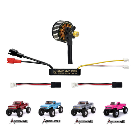GM2217 and G40 PRO Power System for Ascent18