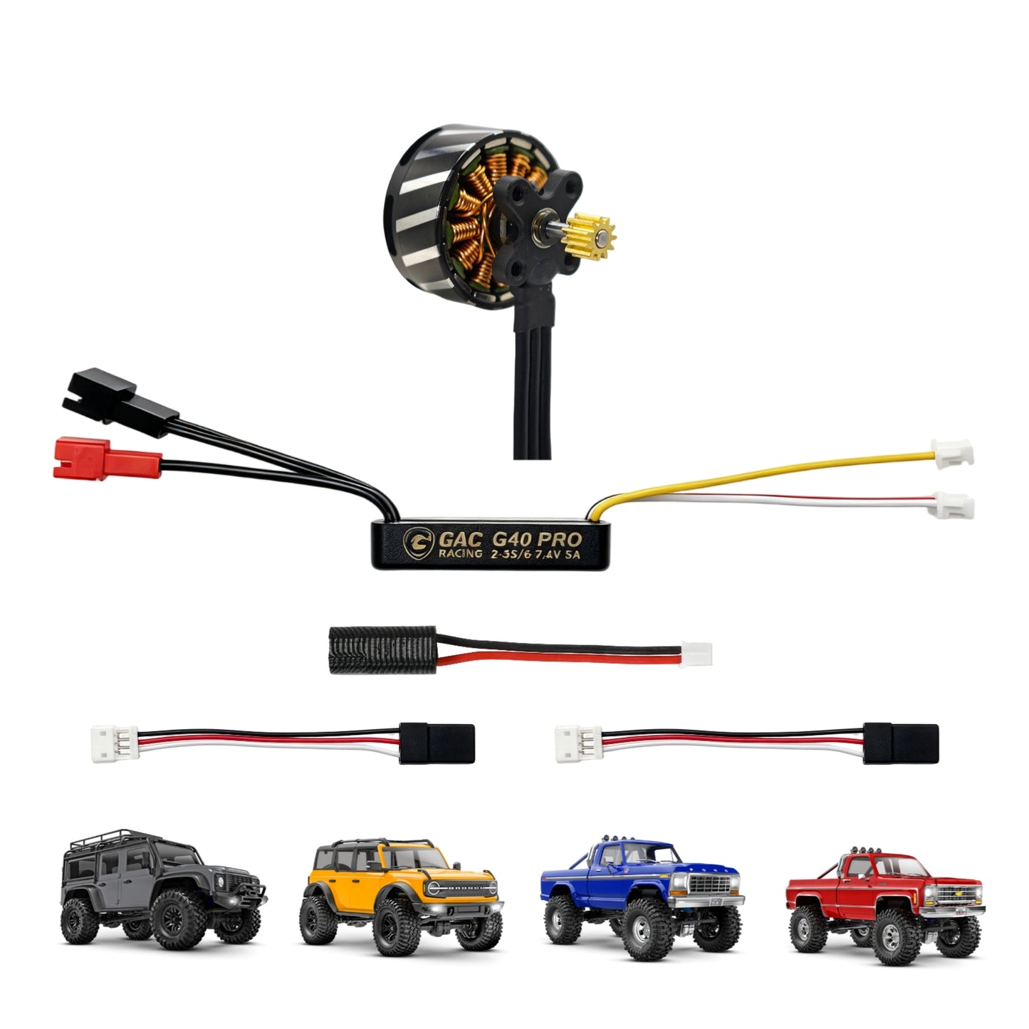 GM2217 and G40 PRO Power System for TRX4M